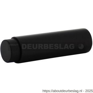 Intersteel Living 4421 deurstop wandmontage diameter 22x80 mm zwart - R26009198 - afbeelding 1
