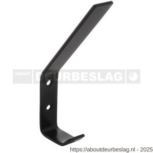 Intersteel Living 6950 kapstokhaak 695010 gebogen zwart - R26009210 - afbeelding 1