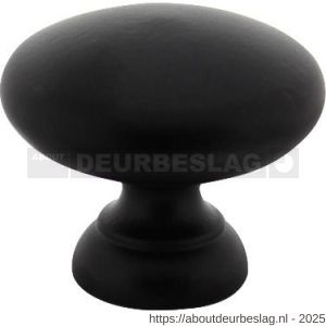 Intersteel Living 8478 meubelknop paddenstoel diameter 40 mm zwart - R26009217 - afbeelding 1