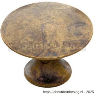 Intersteel Living 8480 knop glad rond 25 mm antiek super - R26004156 - afbeelding 1
