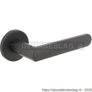 Intersteel Living 0464 deurkruk Sora met rozet verdekt diameter 49x7 mm met nokken grijs - R26009970 - afbeelding 1