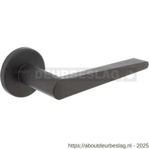 Intersteel Living 0465 deurkruk Tiga met rozet verdekt diameter 49x7 mm met nokken grijs - R26009973 - afbeelding 1