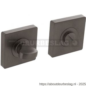 Intersteel Living 3185 WC-sluiting verdekt 55x55x10 mm met nokken en stift 8x8 mm antraciet grijs - R26010010 - afbeelding 1