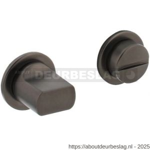 Intersteel Living 3438 WC-sluiting zelfklevend diameter 30x3 mm met stift 8x8 mm antraciet grijs - R26010439 - afbeelding 1