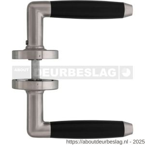 Intersteel Living 0640 deurkruk Combinatie op rozet verdekt diameter 53x10 mm RVS-zwart - R26007346 - afbeelding 3