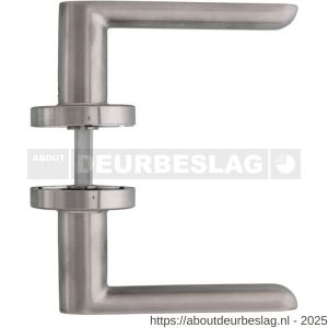 Intersteel Living 0643 deurkruk Strak elegant op rozet verdekt diameter 53x10 mm RVS - R26000514 - afbeelding 2