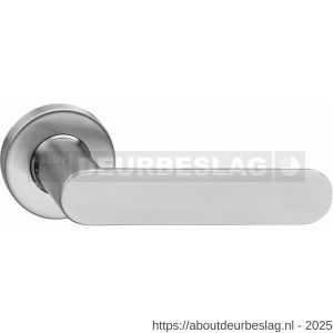 Intersteel Living 0643 deurkruk Strak elegant op rozet verdekt diameter 53x10 mm RVS - R26000514 - afbeelding 1