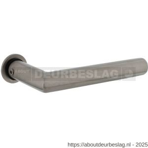Intersteel Living 0920 deurkruk Jura met rozet zelfklevend diameter 30x3 mm RVS - R26010453 - afbeelding 1