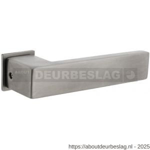 Intersteel Living 0922 deurkruk Amsterdam met rozet zelfklevend 30x30x3 mm RVS - R26010454 - afbeelding 1
