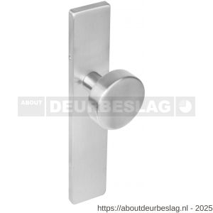 Intersteel Living 2754 knopschild 2754 lang verdekt rechthoekig blind 7 mm RVS EN 1906/4 - R26005866 - afbeelding 1