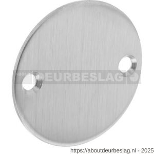 Intersteel Living 3409 afdekrozet diameter 50x2 mm RVS - R26002286 - afbeelding 1