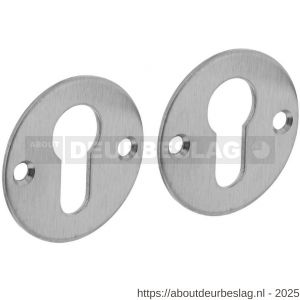 Intersteel Essentials 3409 cilinderrozetten diameter 50x2 mm RVS - R26011080 - afbeelding 1