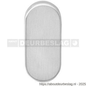 Intersteel Living 3417 afdekrozet verdekt ovaal 65x30x10 mm RVS - R26002289 - afbeelding 1