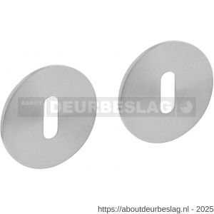 Intersteel Essentials 3423 sleutelrozetten verdekt met magneet diameter 55x3 mm en nokken RVS - R26008557 - afbeelding 1