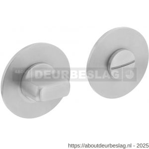 Intersteel Essentials 3423 WC-sluiting verdekt met magneet diameter 55x3 mm met nokken en stift 8x8 mm RVS - R26008561 - afbeelding 1