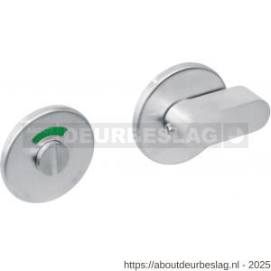 Intersteel Essentials 3430 WC-sluiting verdekt diameter 53x5 mm met comfortknop en stift 8x8 mm RVS - R26005912 - afbeelding 1