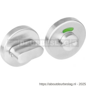 Intersteel Essentials 3512 WC-sluiting verdekt diameter 53x8 mm met nokken en stift 8x8 mm RVS - R26007621 - afbeelding 1