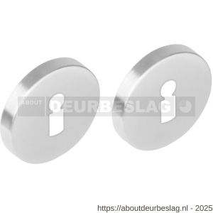 Intersteel Living 3512 sleutelrozetten verdekt diameter 53x8 mm met nokken RVS - R26011149 - afbeelding 1