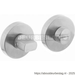 Intersteel Essentials 3715 WC-sluiting verdekt ATP diameter 51x10 mm met nokken en stift 8x8 mm RVS - R26005943 - afbeelding 1