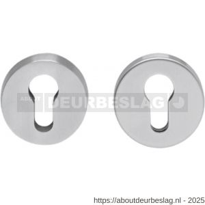 Intersteel Essentials 3752 SKG3 veiligheidsrozetten rond verdekt diameter 52x12 mm profielcilindergat RVS - R26003583 - afbeelding 1