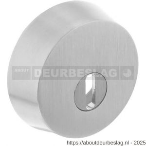 Intersteel Essentials 3755 SKG3 veiligheidsrozet rond diameter 59x18 mm voor oplegsloten met kerntrekbeveiliging RVS - R26007071 - afbeelding 1
