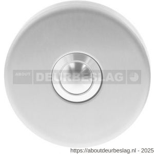Intersteel Essentials 3990 beldrukker rond verdekt diameter 53x10 mm RVS - R26007295 - afbeelding 1
