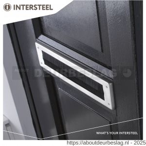 Intersteel Essentials 4015 tochtwering rechthoekig 340x76 mm RVS - R26000212 - afbeelding 2