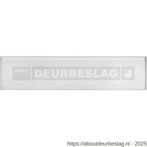 Intersteel Essentials 4015 tochtwering rechthoekig 340x80 mm verdekt RVS - R26006065 - afbeelding 1