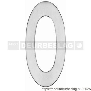 Intersteel Essentials 4020 huisnummer 0 150 mm RVS - R26002183 - afbeelding 1