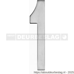 Intersteel Essentials 4020 huisnummer 1 150 mm RVS - R26002184 - afbeelding 1