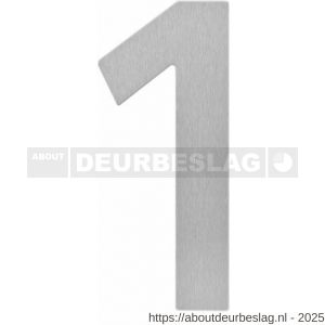 Intersteel Essentials 4020 huisnummer 1 150x2 mm RVS - R26002158 - afbeelding 1