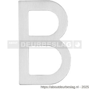 Intersteel Essentials 4026 huisletter B 100 mm RVS - R26002209 - afbeelding 1