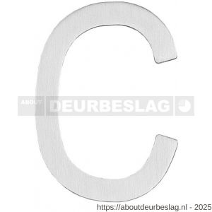 Intersteel Essentials 4026 huisletter C 100 mm RVS - R26002210 - afbeelding 1