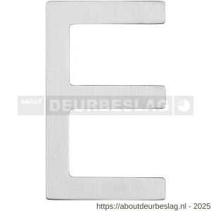 Intersteel Essentials 4026 huisletter E 100 mm RVS - R26002212 - afbeelding 1