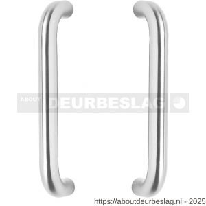Intersteel Essentials 4332 deurgrepen per paar U-vorm 320x65x20 mm hart op mm hart 300 mm RVS - R26006129 - afbeelding 1