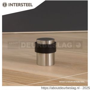 Intersteel Essentials 4420 deurstop 442070 vloermontage 30 mm RVS - R26007390 - afbeelding 3