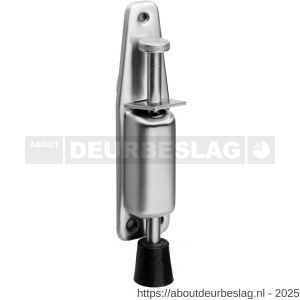 Intersteel Essentials 4440 deurvastzetter met voetrem klein 14232 RVS - R26007236 - afbeelding 1