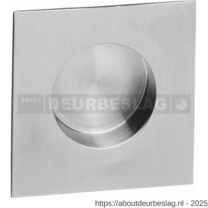 Intersteel Essentials 4476 schuifdeurkom vierkant 52/85 mm RVS - R26007654 - afbeelding 1