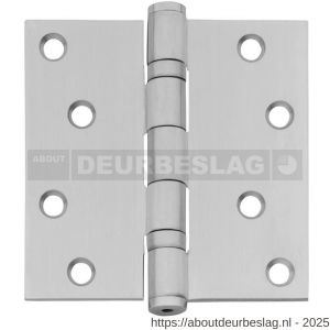 Intersteel Essentials 4625 kogellagerscharnier recht 3.5 inch 89x89x2.5 mm RVS - R26007205 - afbeelding 1