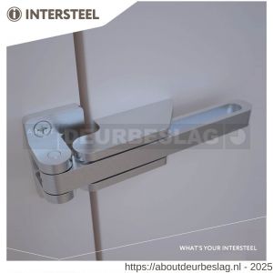 Intersteel Essentials 4800 SKG kierstandhouder 480050 Curve naar binnendraaiend RVS - R26007268 - afbeelding 3