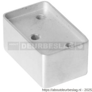 Intersteel Essentials 4800 opvulblok 20 mm kierstandhouder voor opdek raam of deur met bevestiging RVS - R26006169 - afbeelding 1