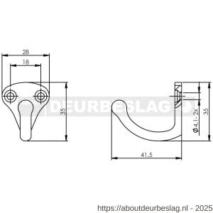 Intersteel Essentials 6950 jashaak scheepsmodel enkel RVS - R26007777 - afbeelding 2