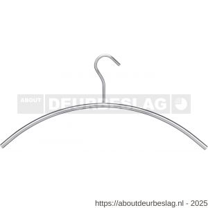 Intersteel Essentials 7380 kledinghanger diameter 10 mm RVS - R26007755 - afbeelding 1