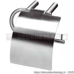 Intersteel Essentials 7625 WC-rolhouder met verlengde klep RVS - R26007888 - afbeelding 1
