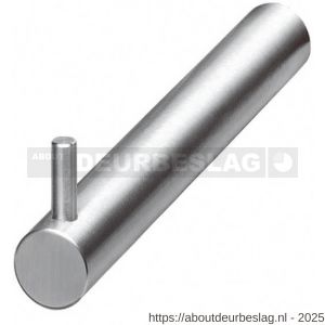 Intersteel Essentials 7625 WC-rolhouder enkel met pin stop RVS - R26007887 - afbeelding 1