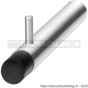 Intersteel Essentials 7634 handoek-kleding steun met deurstop RVS - R26007758 - afbeelding 1