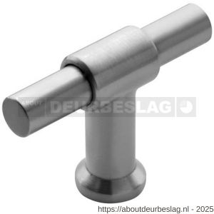 Intersteel Essentials 8510 knop T-vorm 20 mm recht-recht RVS - R26006199 - afbeelding 1