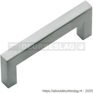 Intersteel Living 8927 greep vierkant 12x12x128 mm RVS - R26004531 - afbeelding 1