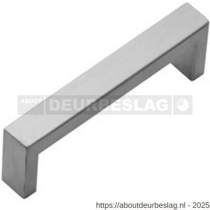 Intersteel Living 8927 greep rechthoek 20x10x128 mm RVS - R26004528 - afbeelding 1