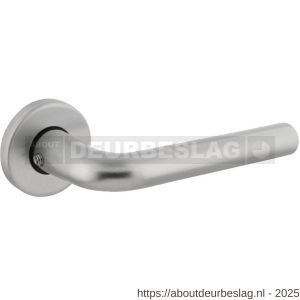 Intersteel Living 0073 deurkruk Derby met rozet verdekt diameter 50x7 mm met nokken aluminium F1 - R26001625 - afbeelding 1
